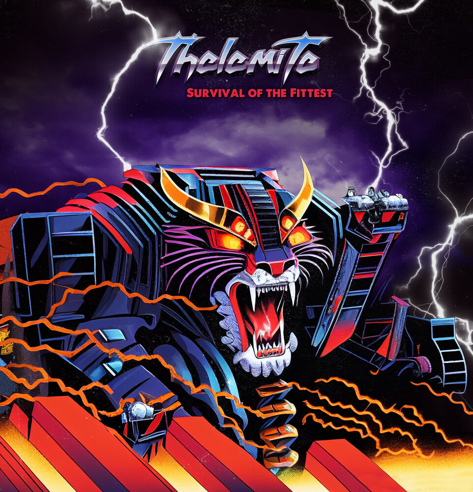 the album cover for Thelemite - Survival Of The Fittest