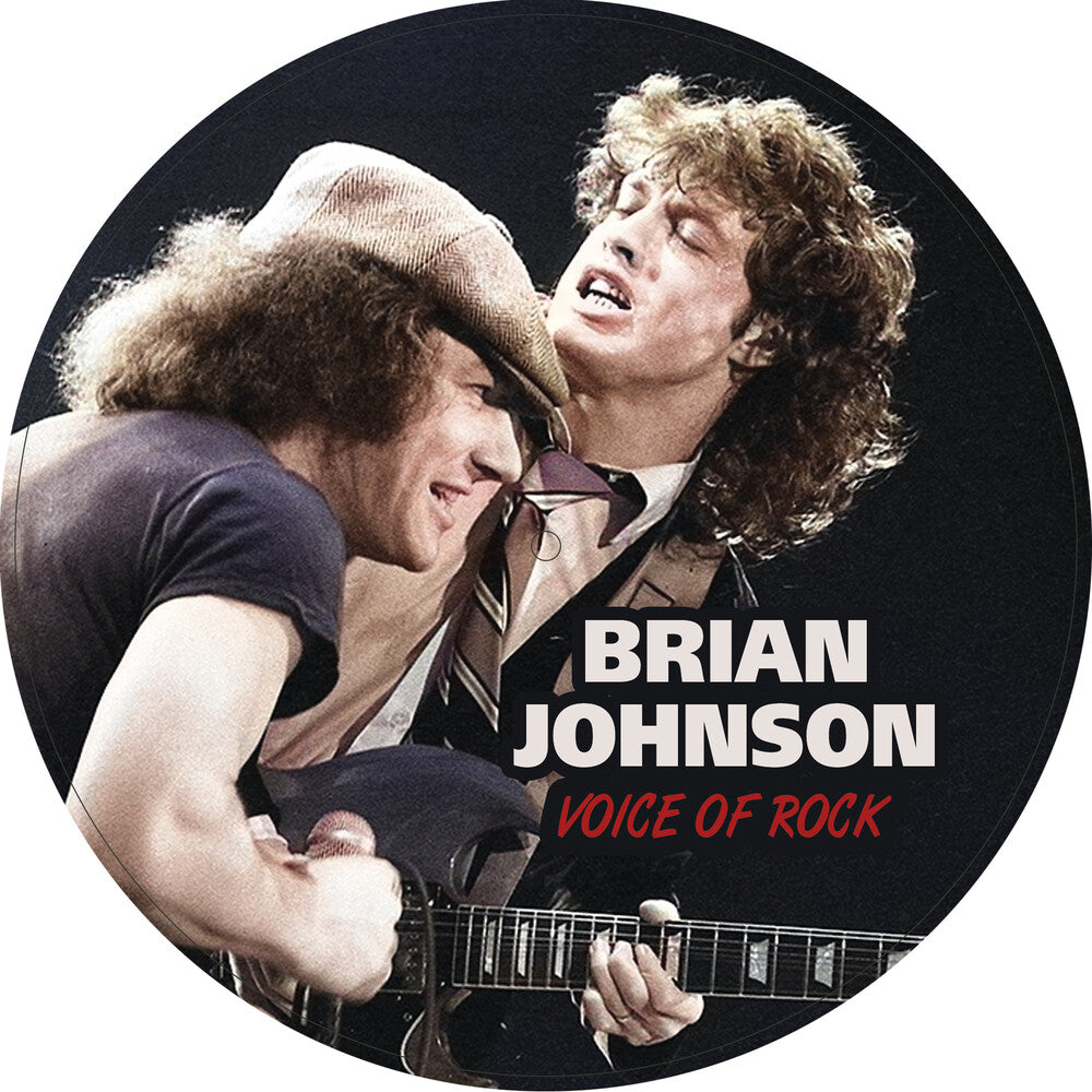 the album cover for Johnson, Brian - Voice Of Rock