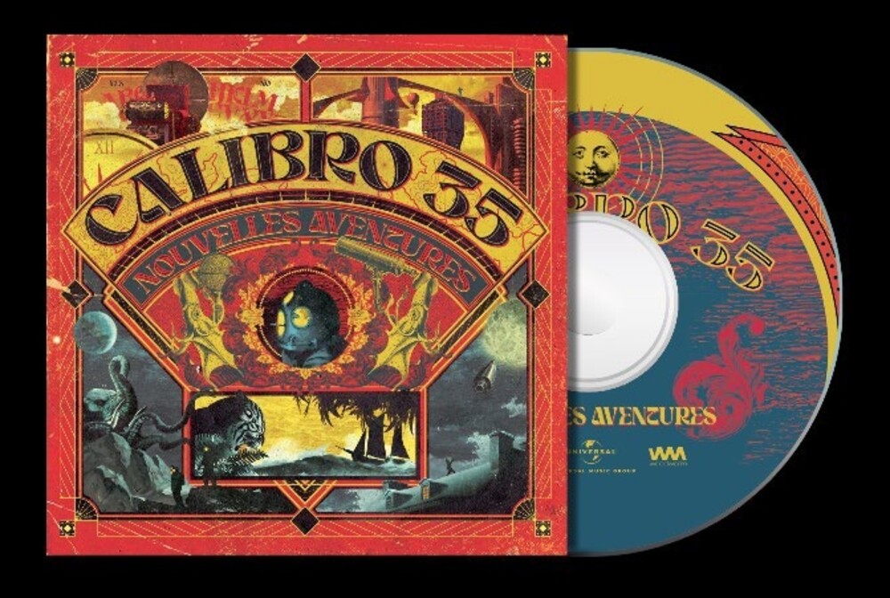 the album cover for Calibro 35 - Nouvelles Aventures