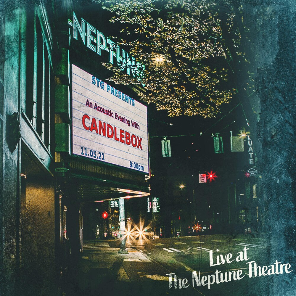 the album cover for Candlebox - Live At The Neptune