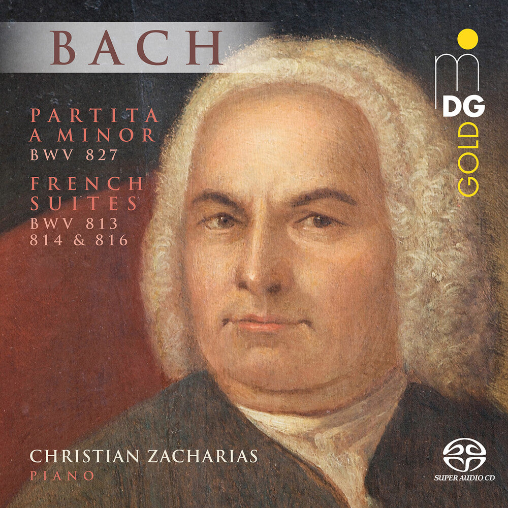the album cover for J Bach .S. / Zacharias - Partita A Minor & French Suites (Hybr)