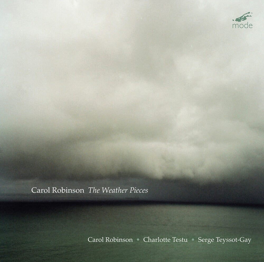 the album cover for Robinson / Bascou / Testu - Weather Pieces