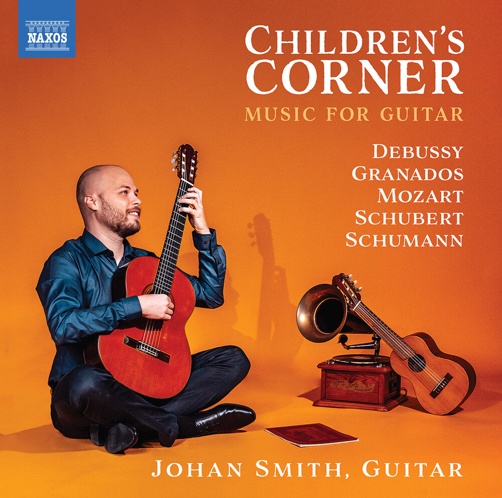 the album cover for Debussy / Granados / Mozart - Children's Corner - Music For Guitar