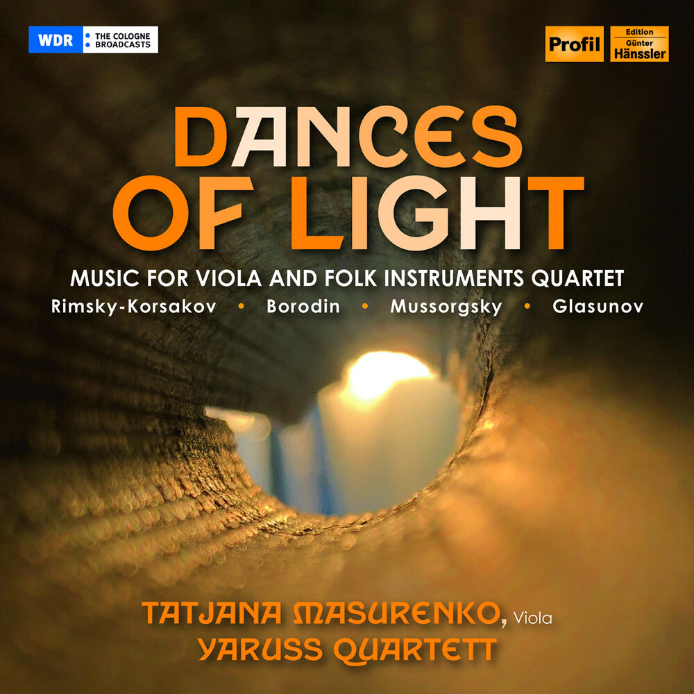 the album cover for Borodin / Glasunov / Mussorgsky - Dances Of Light