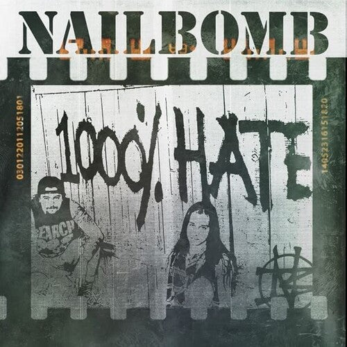 Nailbomb - 1000% Hate - Music CD