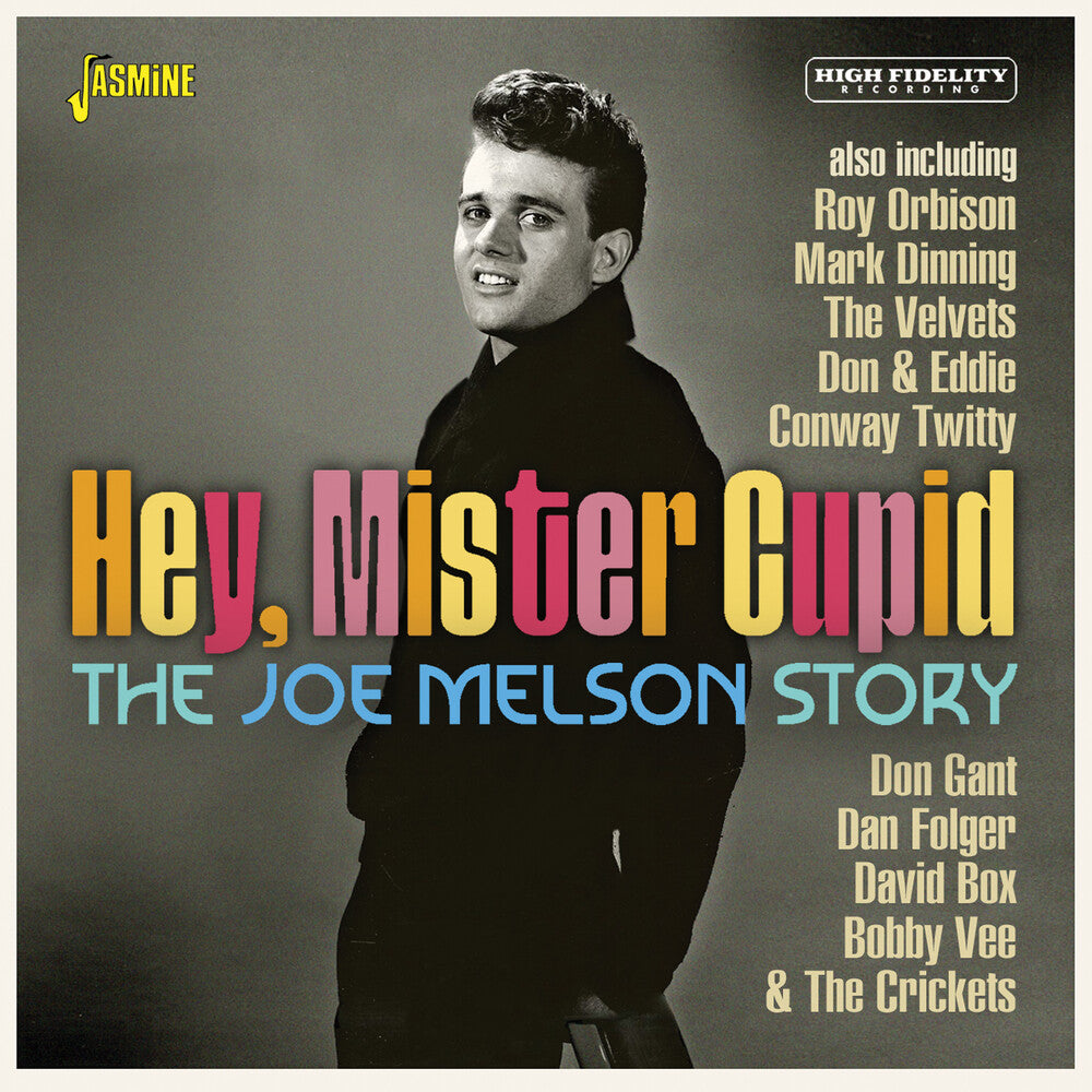 the album cover for Joe Melson - Joe Melson Story: Hey Mister Cupid (Uk)