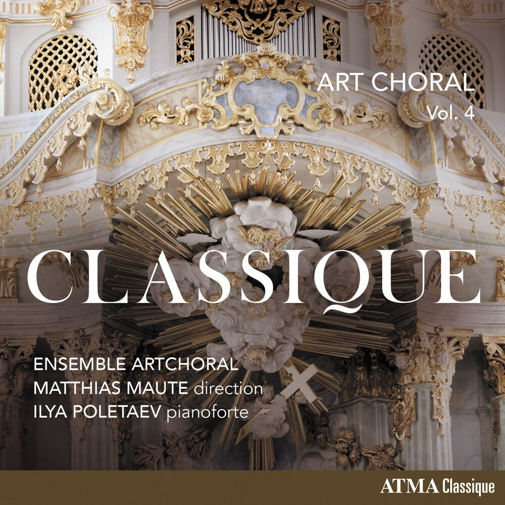 the album cover for Ensemble Artchoral / M Maute - Art Choral Vol 4 (Can)