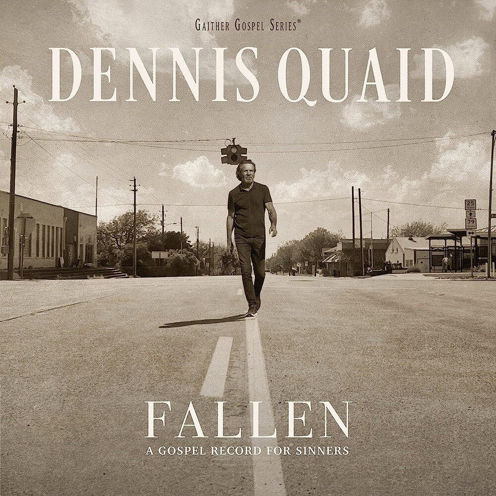 the album cover for Dennis Quaid - Fallen: A Gospel Record For Sinners