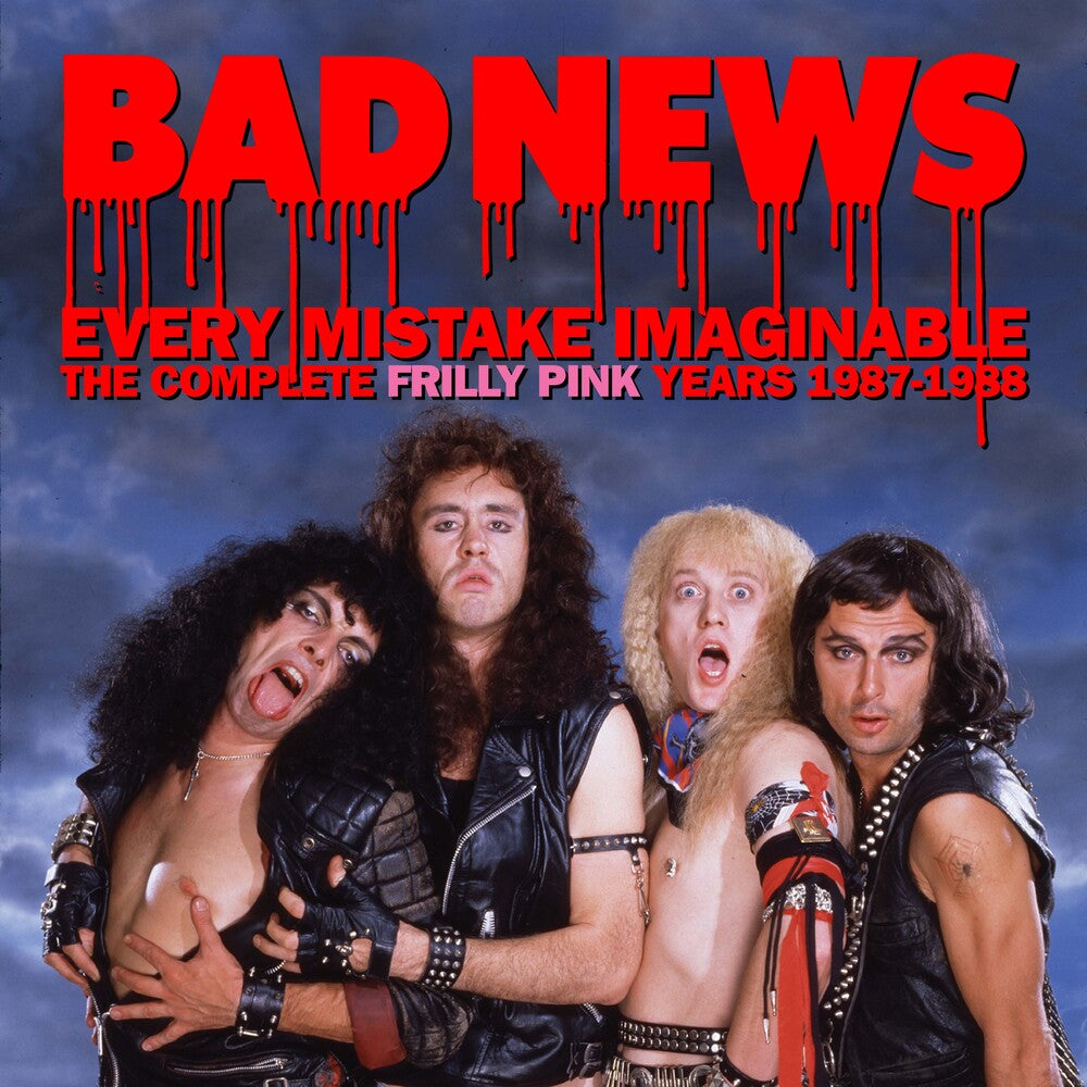 the album cover for Bad News - Every Mistake Imaginable: Complete Frilly Pink
