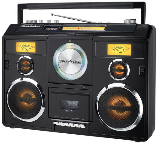 Studebaker Sb2140b Sound Station Bt Boombox Blk - Studebaker Sb2140b Sound Station Bt Boombox Blk - Speakers