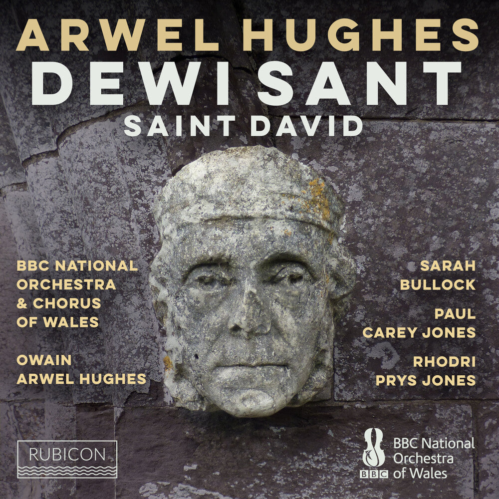 the album cover for BBC National Orchestra Of Wales - Arwel Hughes: Dewi Sant