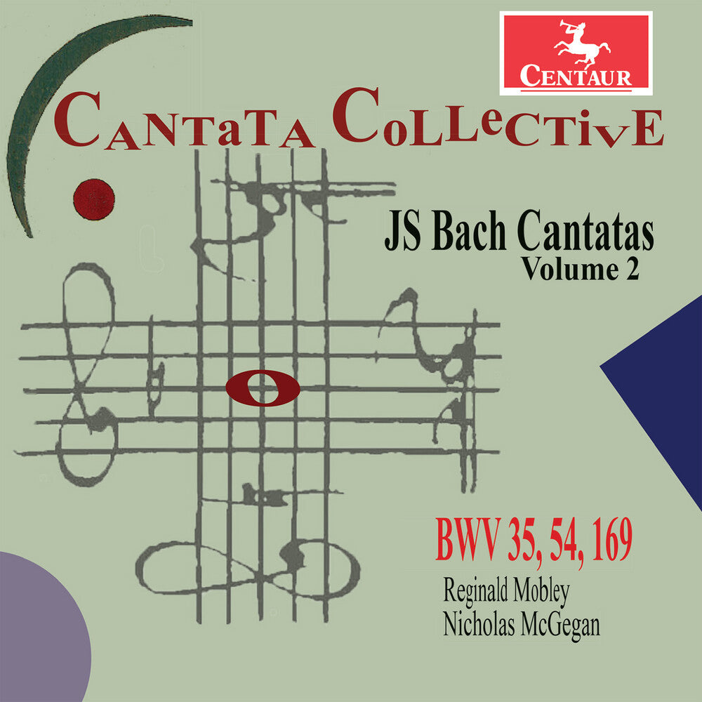 the album cover for J Bach .S. / Mobley / Cantata Collective - Cantatas Of J.S. Bach Vol. 2