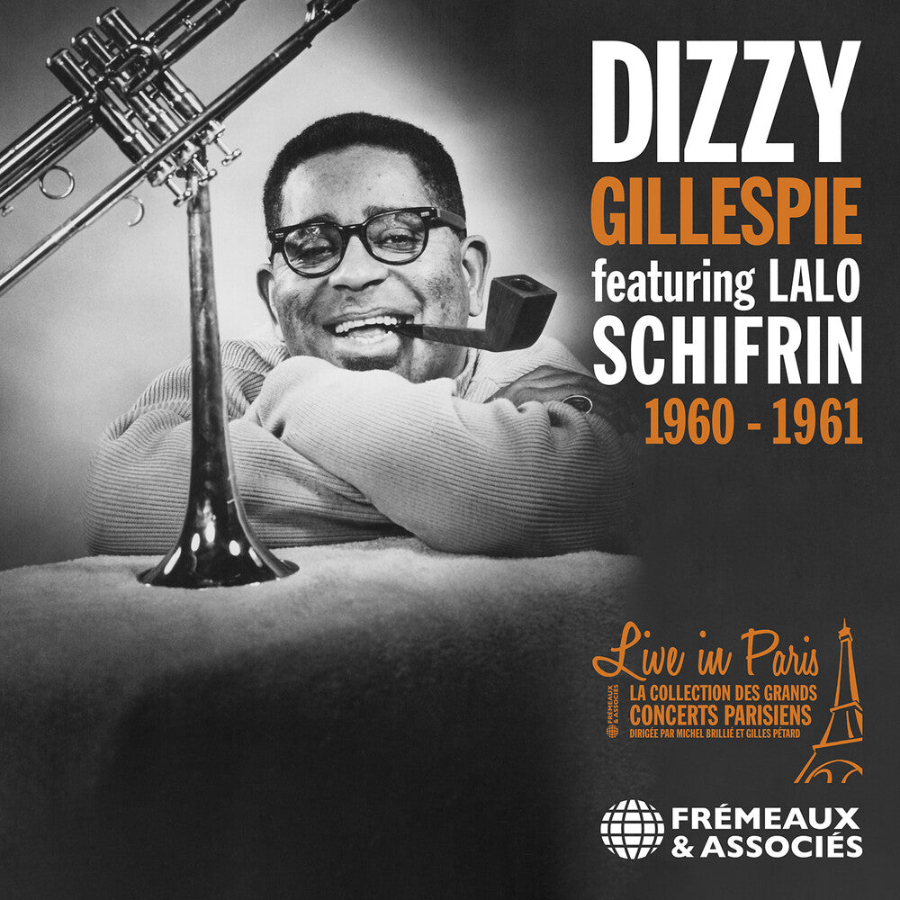 the album cover for Dizzy Gillespie / Schifrin,Lalo - Live In Paris 1960-1961
