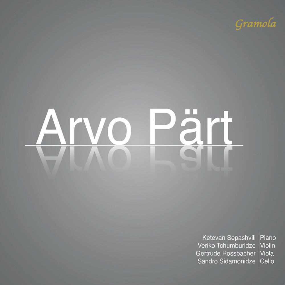 the album cover for Part / Sepashvili / Tchumburidze - Verspiegelungen