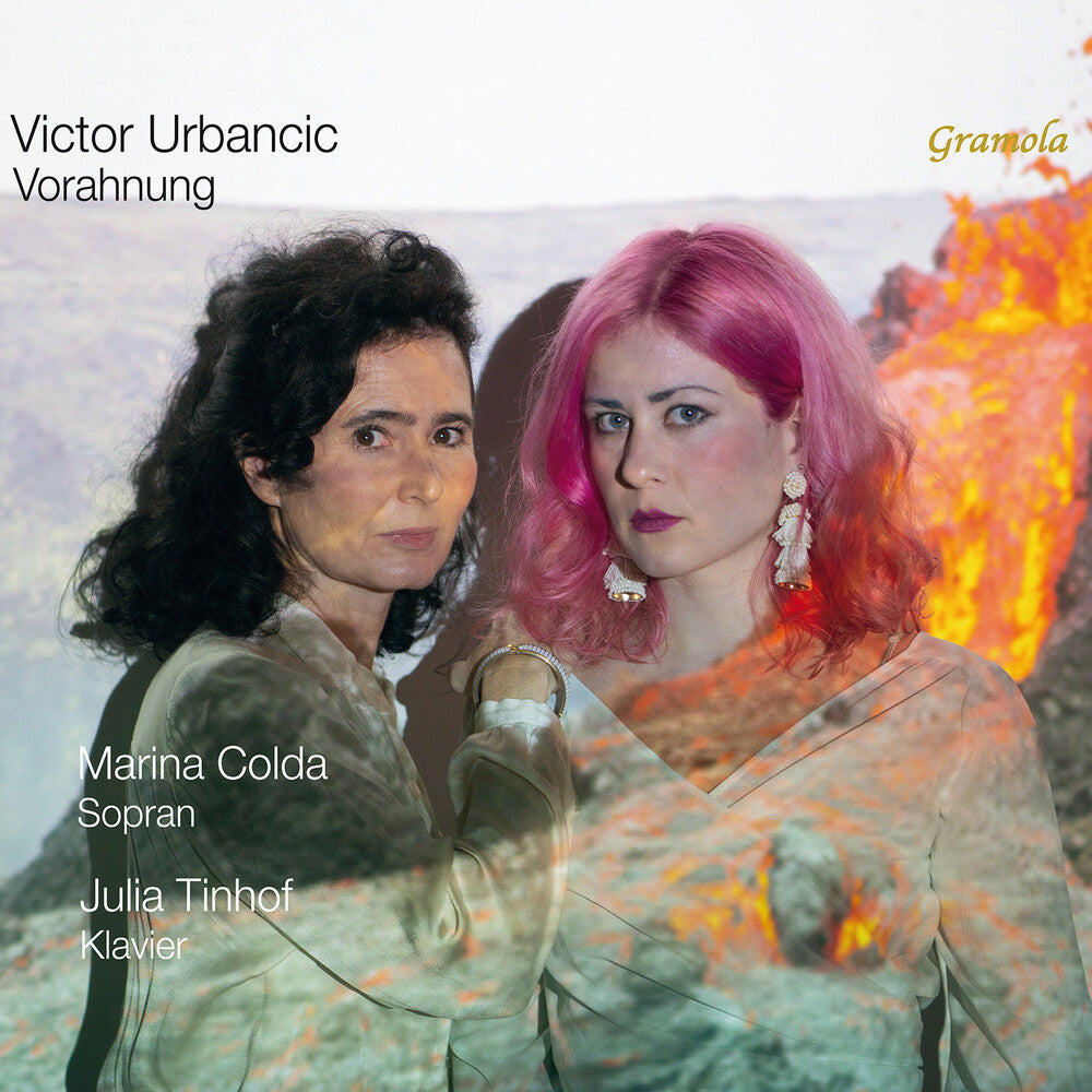 the album cover for Victor Urbancic - Vorahnung