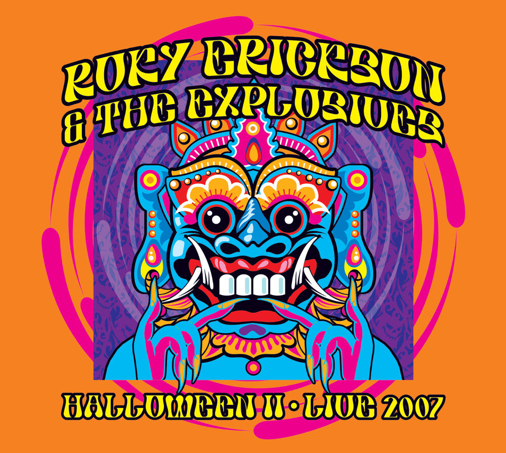 the album cover for Roky Erickson / Explosives - Halloween Ii: Live 2007