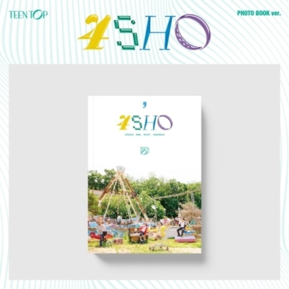 the album cover for Teen Top - 4sho - Photo Book Version (Post) (Stic) (Phob)