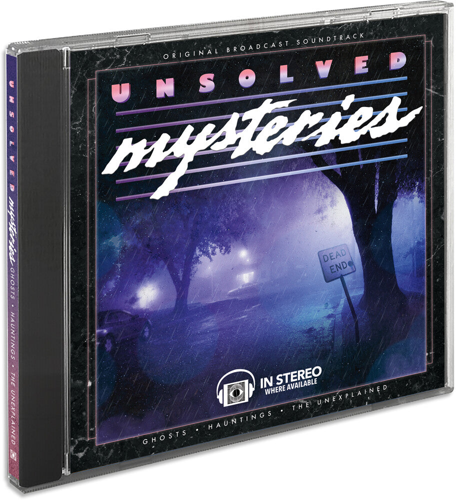 the album cover for Gary Malkin (Clcb) - Unsolved Mysteries: Ghosts / Hauntings - O.S.T.