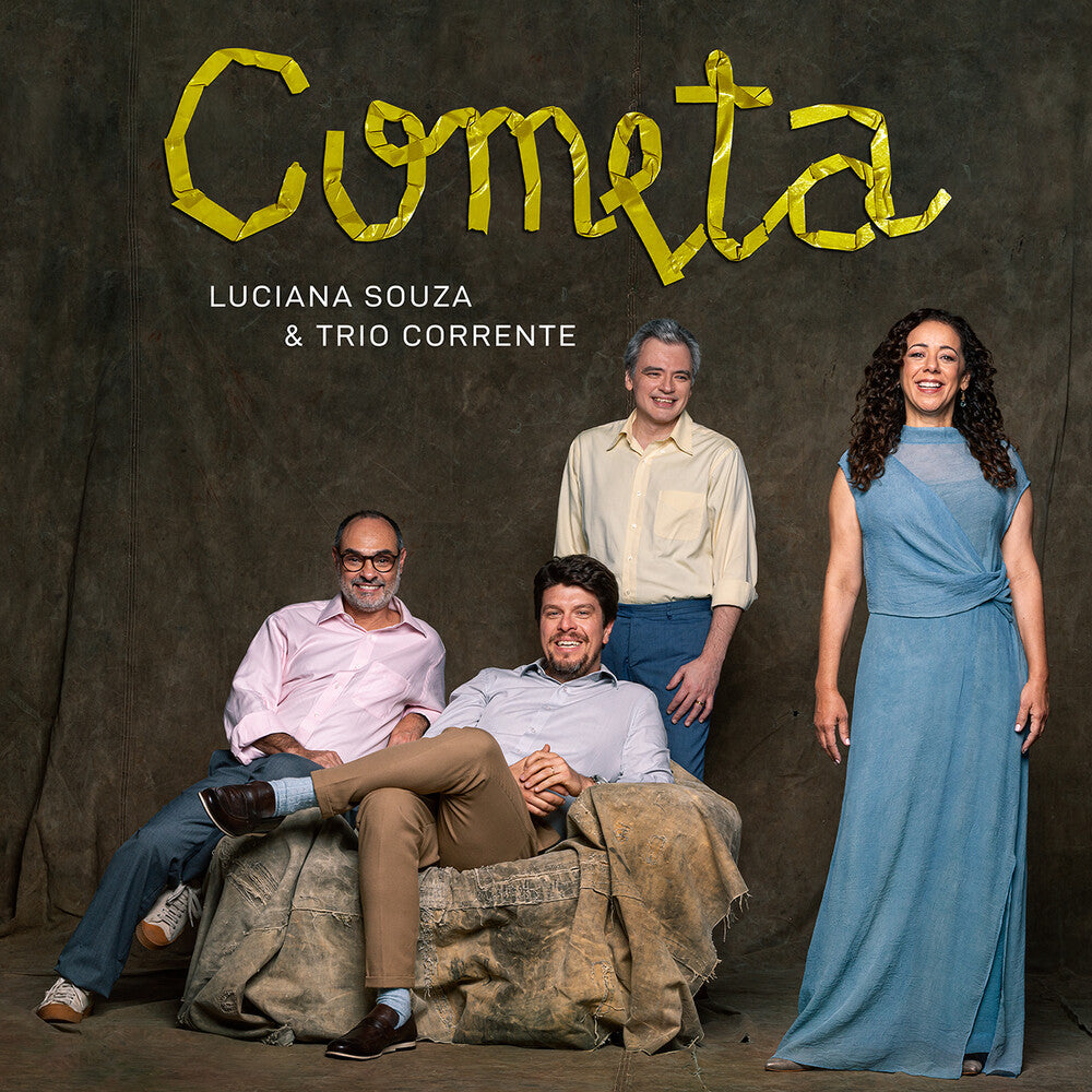 the album cover for Luciana Souza & Trio Corrente - Cometa