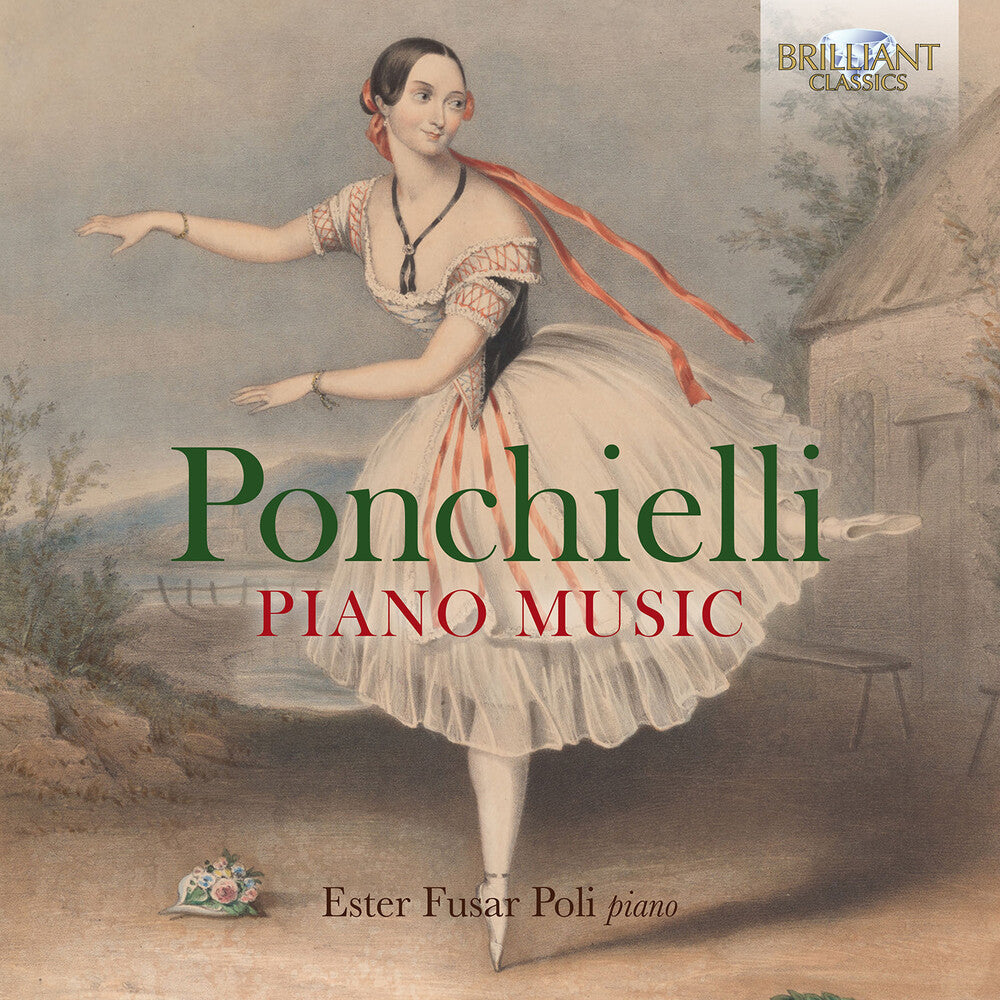 the album cover for Ponchielli / Poli - Piano Music