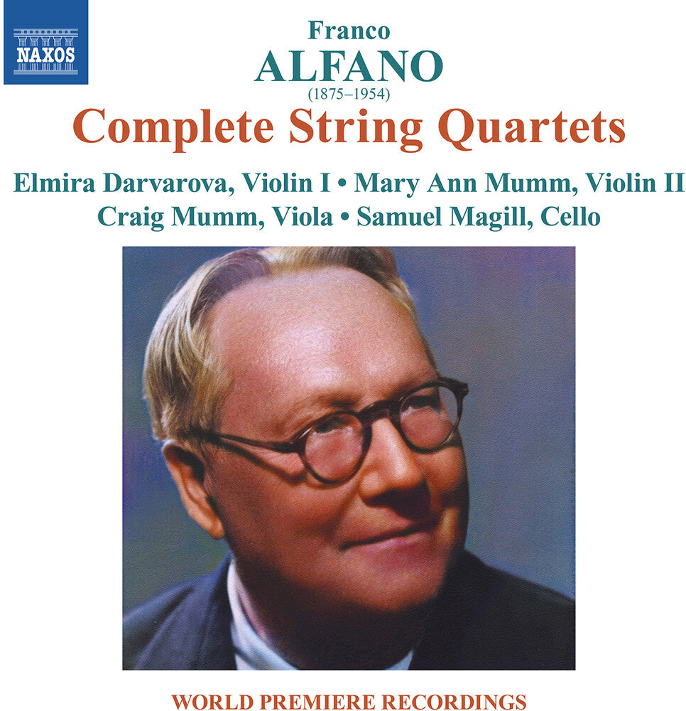the album cover for Alfano / Darvarova / Magill - String Quartets Nos. 1-3