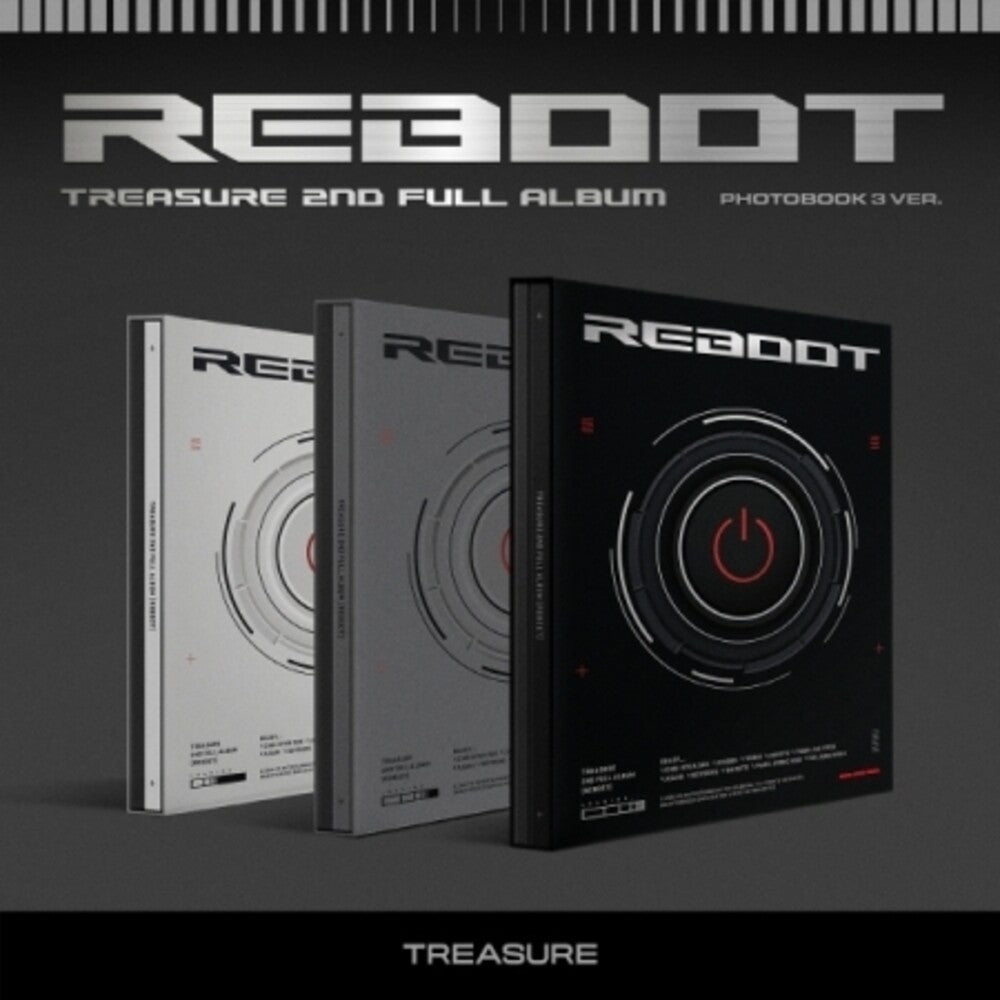the album cover for Treasure - Reboot - Photobook Version - Random Version (Post)