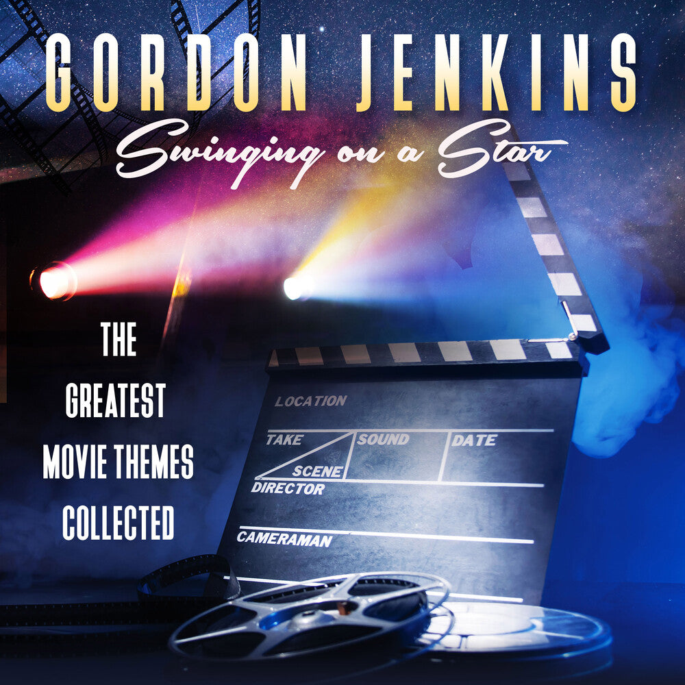 the album cover for Gordon Jenkins (Mod) - Swinging On A Star: The Greatest Movie Themes