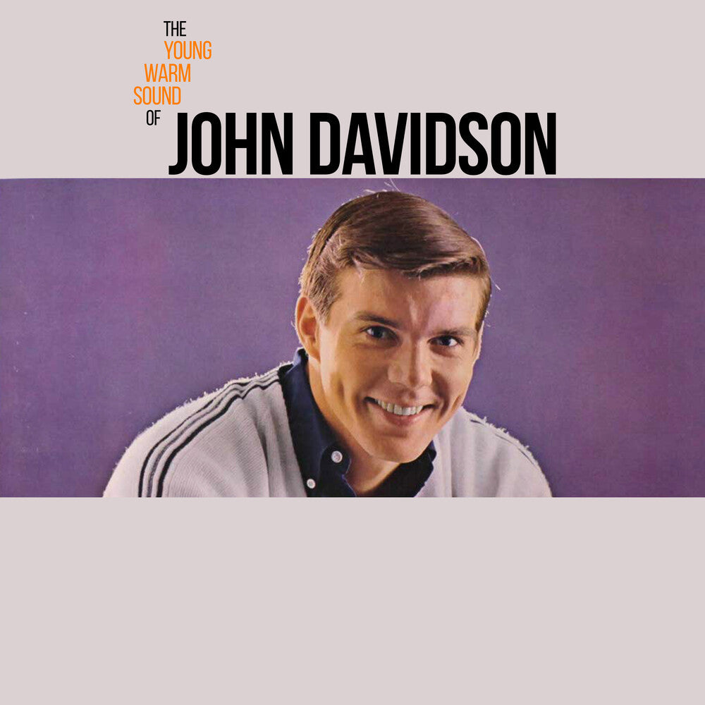 the album cover for John Davidson - Young Warm Sound Of John Davidson (Mod)