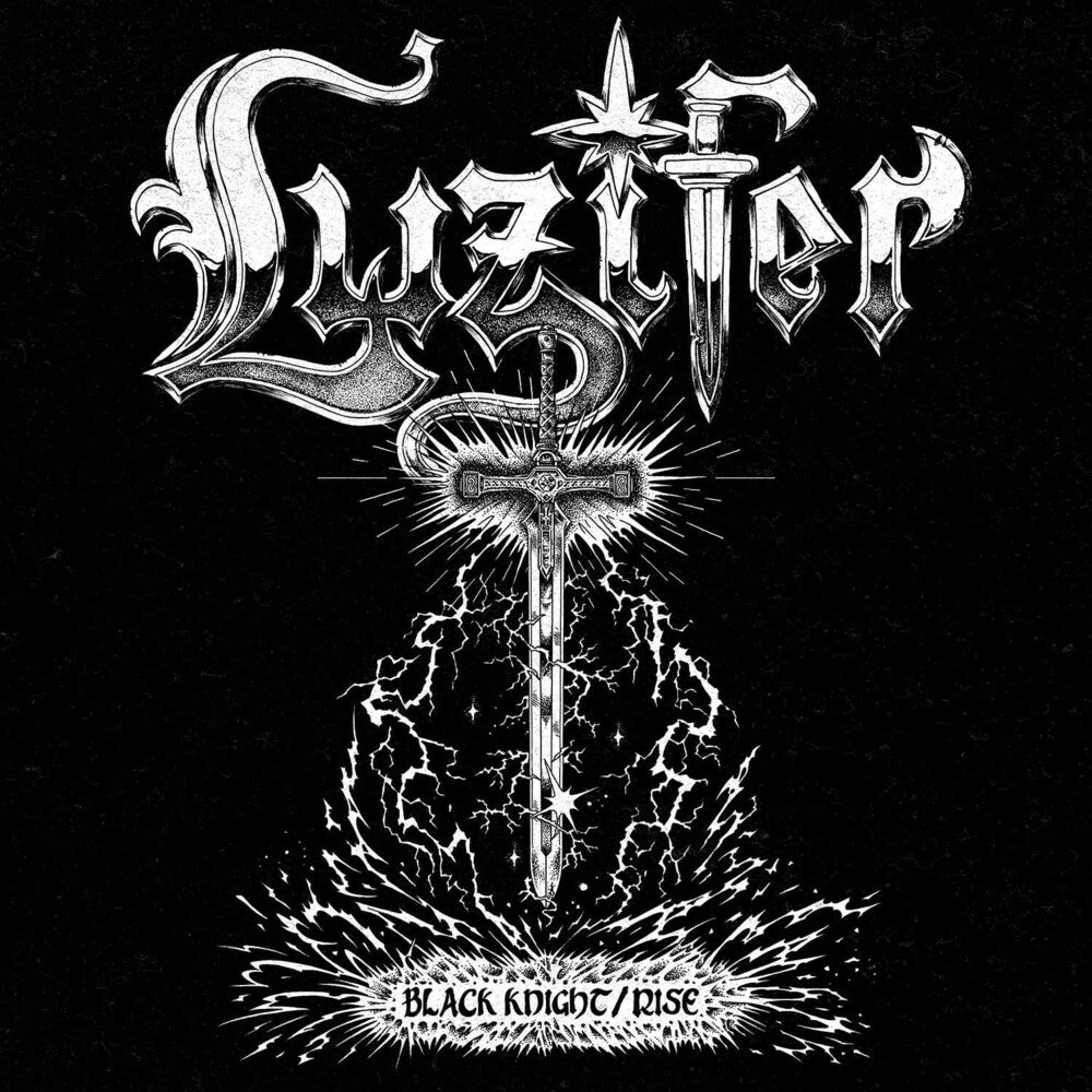 the album cover for Luzifer - Black Knight / Rise