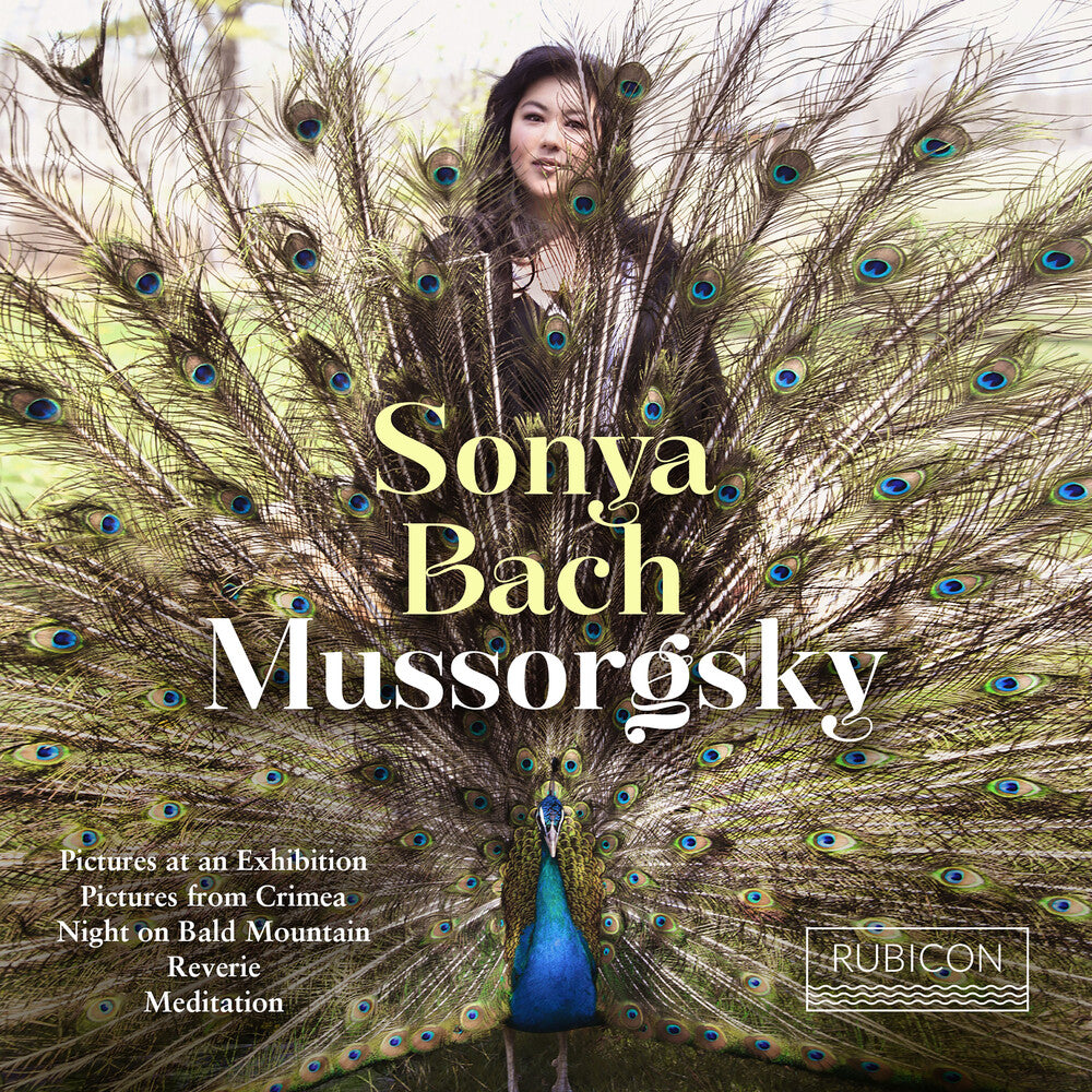 the album cover for Sonya Bach - Mussorgsky: Pictures At An Exhibition Night On The