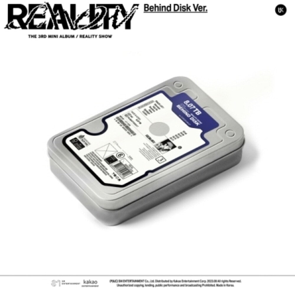 the album cover for U-Know Yoonho - Reality Show - Version C (Asia)