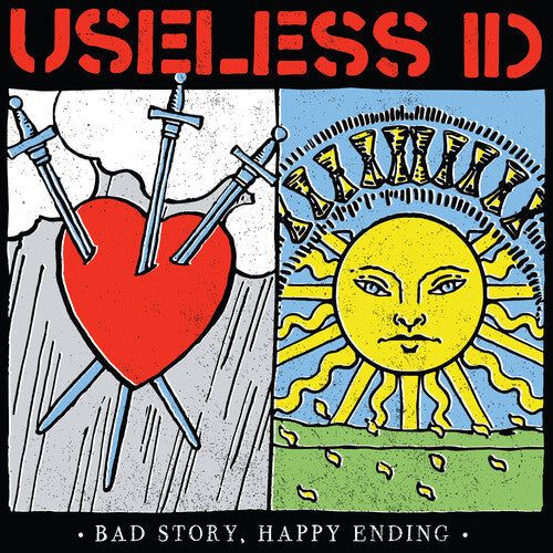 Useless ID - Bad Story, Happy Ending - Red/white Splatter Vinyl Record