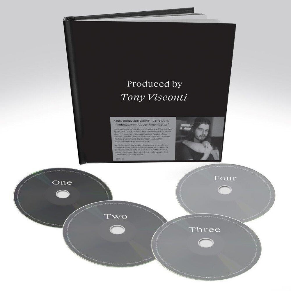 the album cover for Produced By Tony Visconti / Various - Produced By Tony Visconti / Various (Uk)