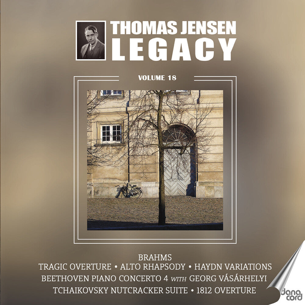 the album cover for L Beethoven .V. / Tchaikovsky / Plesner - Thomas Jensen Legacy Vol. 18