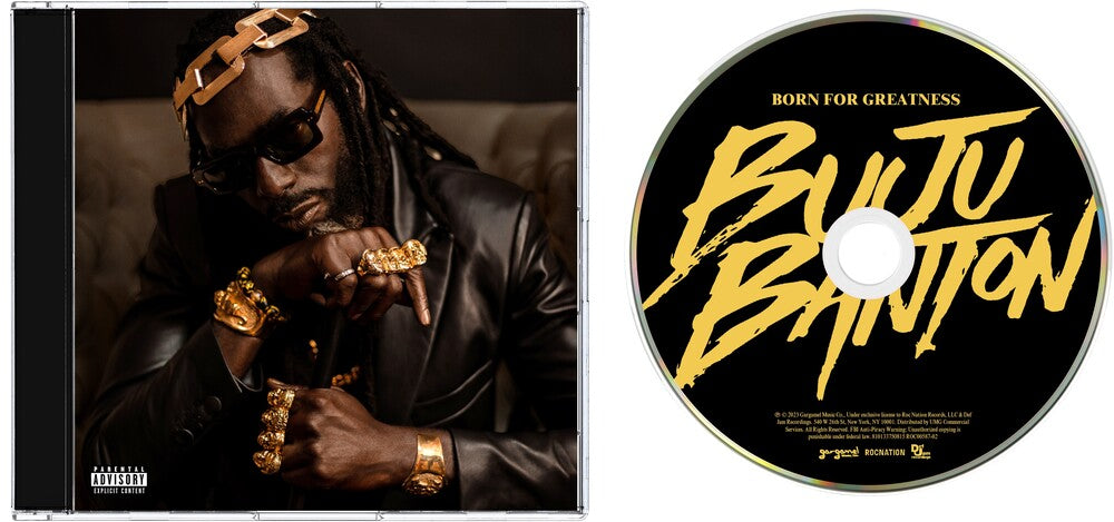 the album cover for Buju Banton - Born For Greatness