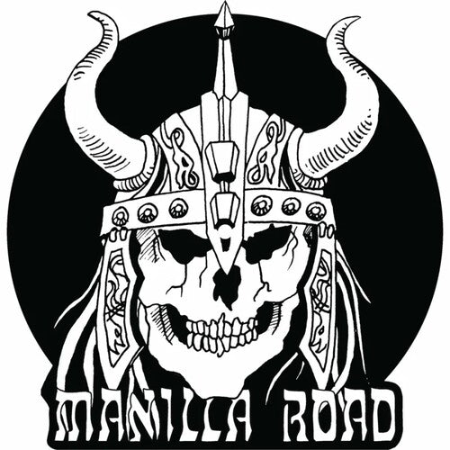Manilla Road - Crystal Logic / Flaming Metal Systems - Shape Vinyl Record