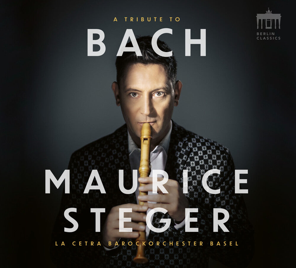 the album cover for J Bach .S. / Steger / La Cetra Barockorchester Base - Tribute To Bach