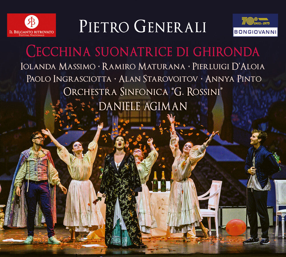 the album cover for Generali / Massimo / Starovoitov - Cecchina Suonatrice Di Ghironda