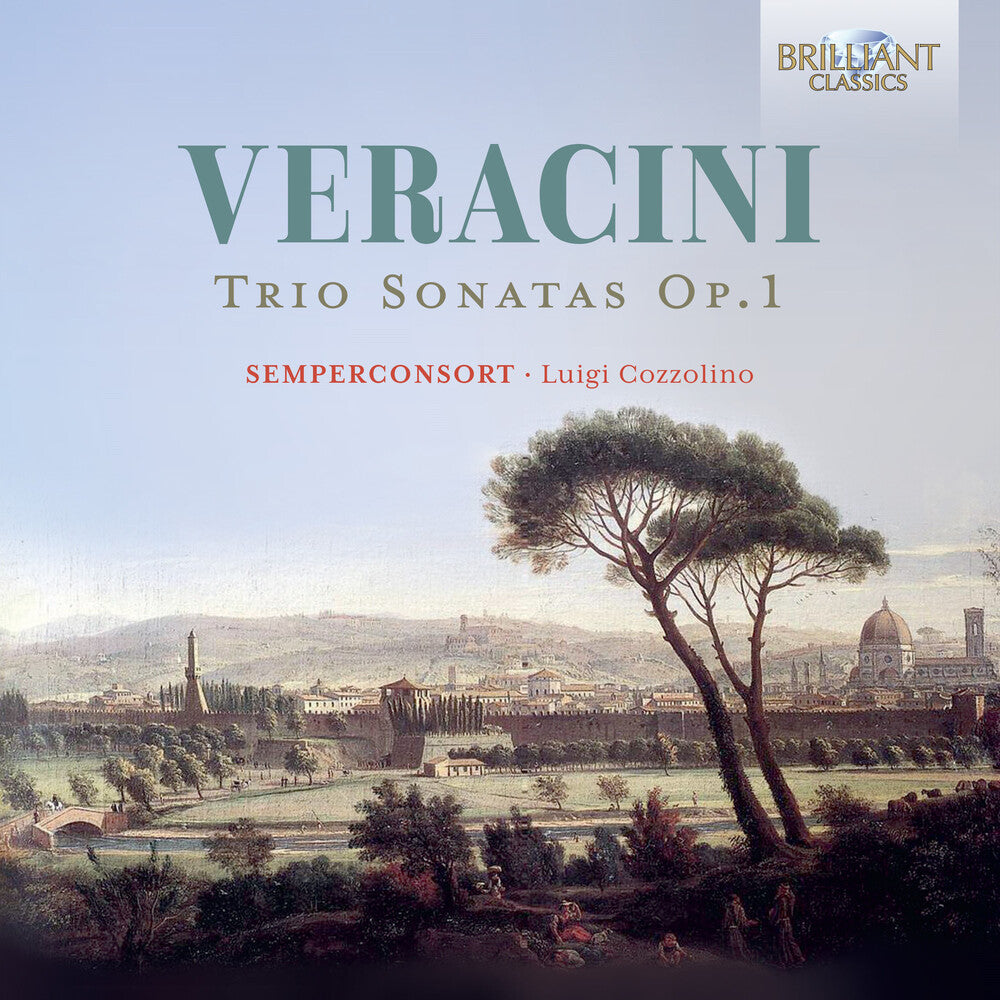 the album cover for Veracini / Cozzolino - Trio Sonatas Op. 1