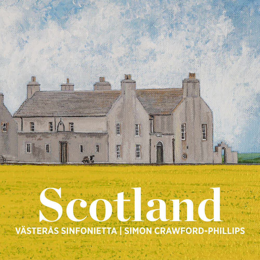 the album cover for Davies / Mendelssohn / Vasteras Sinfonietta - Scotland
