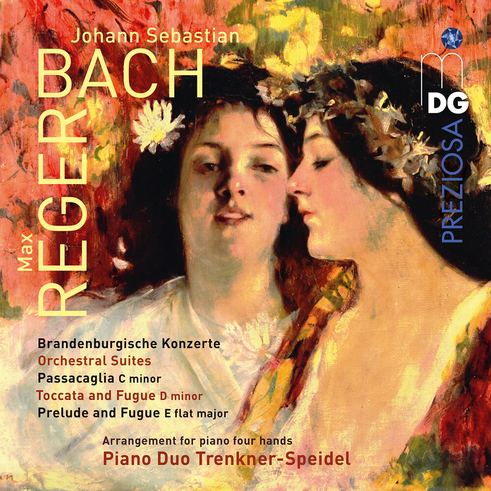 the album cover for J Bach .S. / Trenkner / Speidel - Brandenburg Concertos - Arranged By Reger