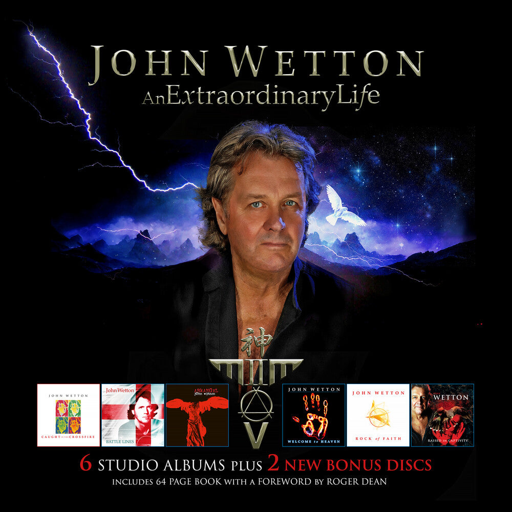 the album cover for John Wetton - An Extraordinary Life (Box) (Uk)
