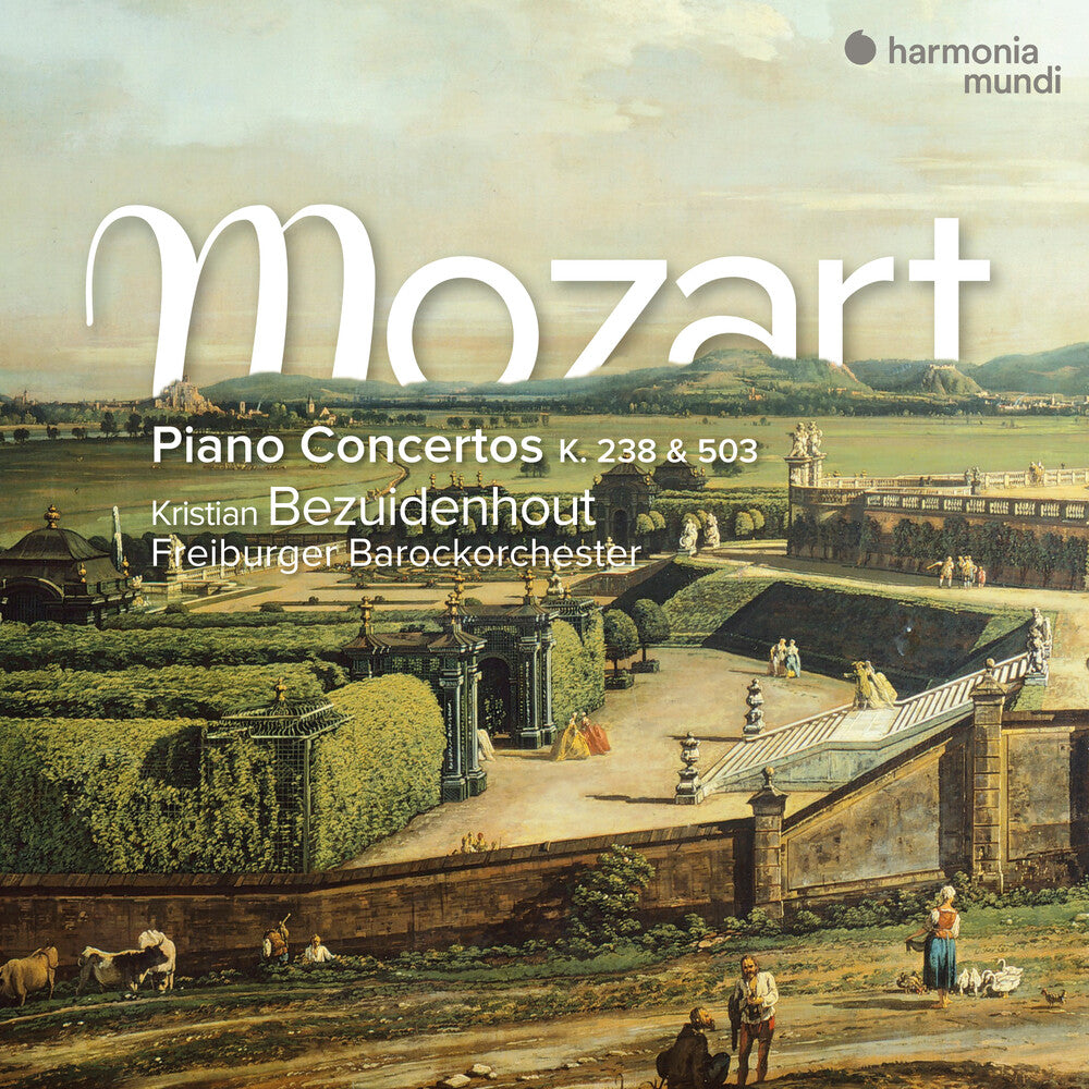 the album cover for Freiburger Barockorchester - Mozart: Piano Concertos K. 238 & 503