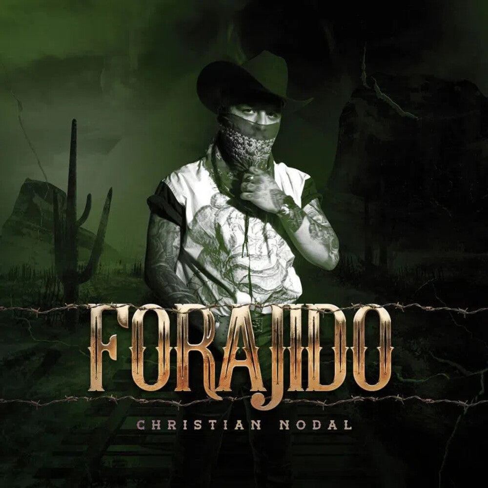 the album cover for cristian nodal - Forajido