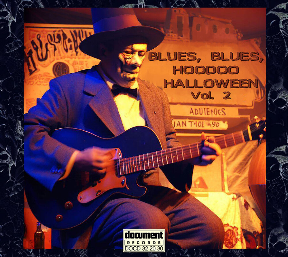 the album cover for Blues Blues Hoodoo Halloween 2 / Various - Blues Blues Hoodoo Halloween 2 / Various