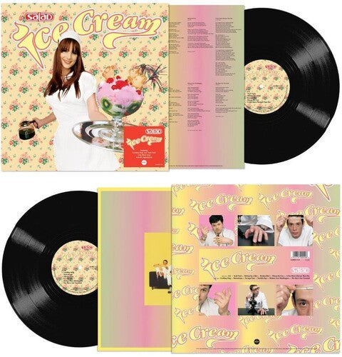 Salad - Ice Cream - 140-Gram Black with Autographed Print Vinyl Record