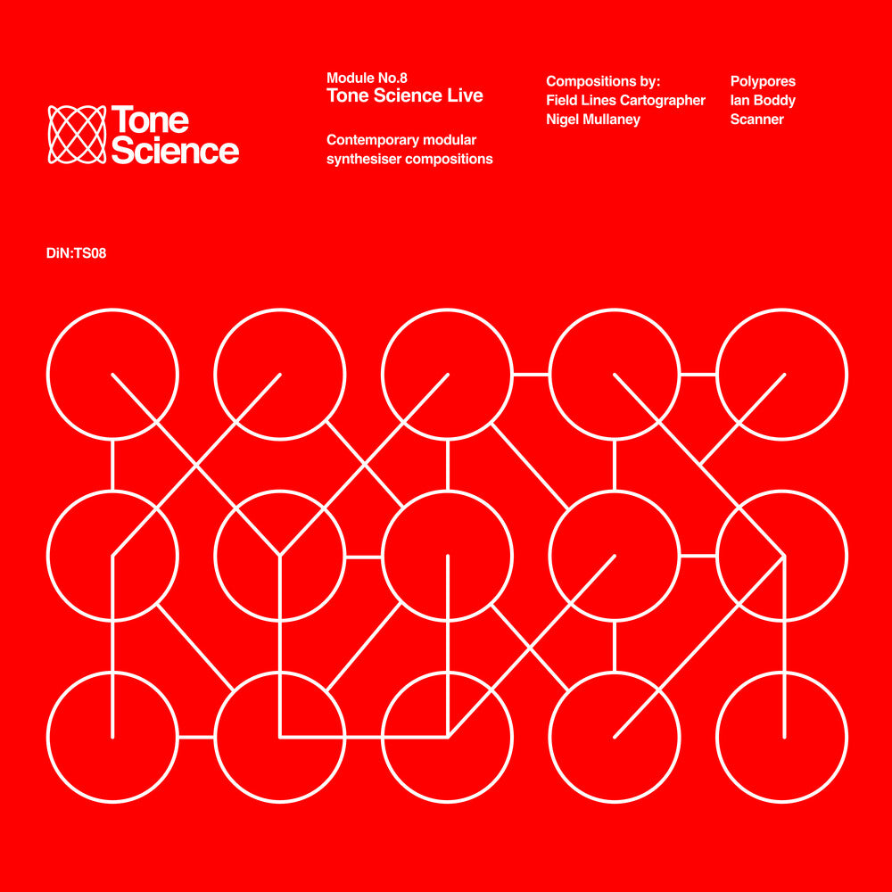 the album cover for Tone Science Module No.8 Tone Science Live - Tone Science Module No.8 Tone Science Live