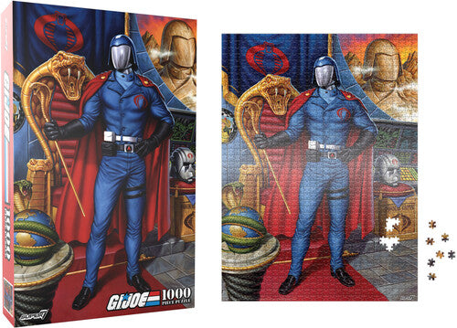 Super7 - G.i. Joe Puzzles - Cobra Commander Puzzle - Super7 - G.i. Joe Puzzles - Cobra Commander Puzzle - Collectibles