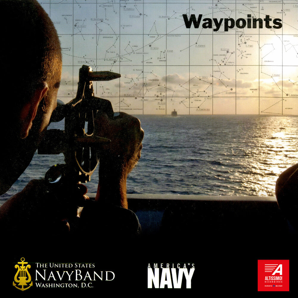 the album cover for Barber / Canfield / Grainger - Waypoints