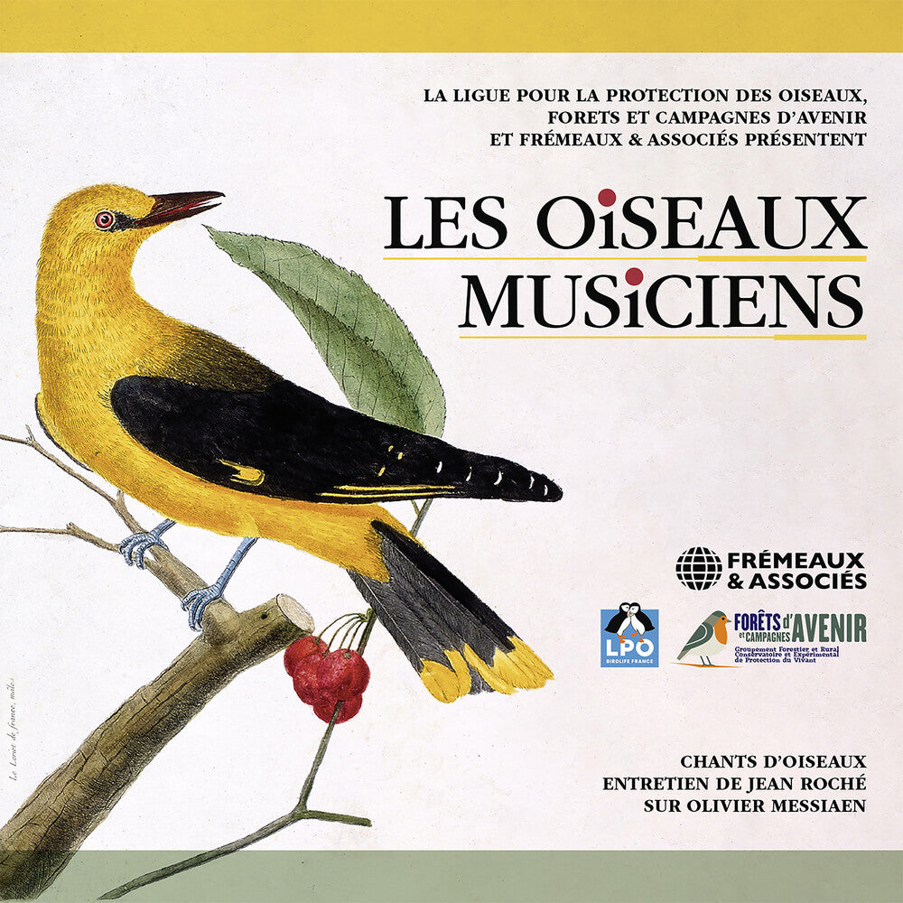 the album cover for Jean Roche Claude / Sounds Of Nature - Les Oiseaux Musiciens